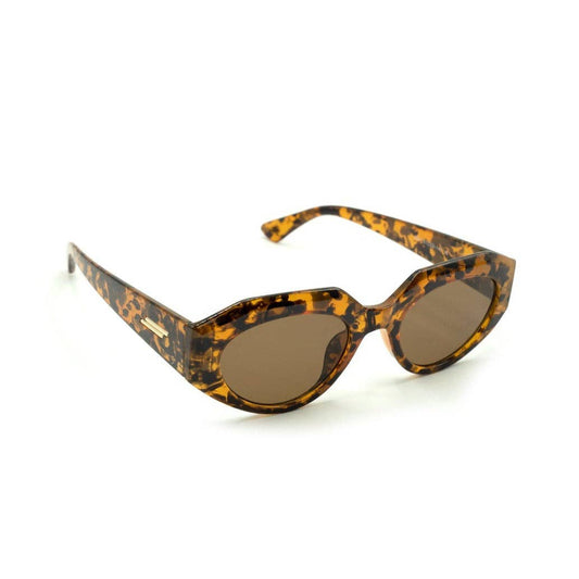 Oval Sunglasses in Tortoiseshell